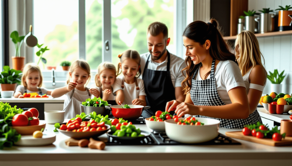 découvrez nos conseils pour initier toute la famille à la cuisine et partager de délicieux moments en famille. des activités culinaires adaptées à tous les âges et des recettes ludiques pour apprendre en s'amusant.
