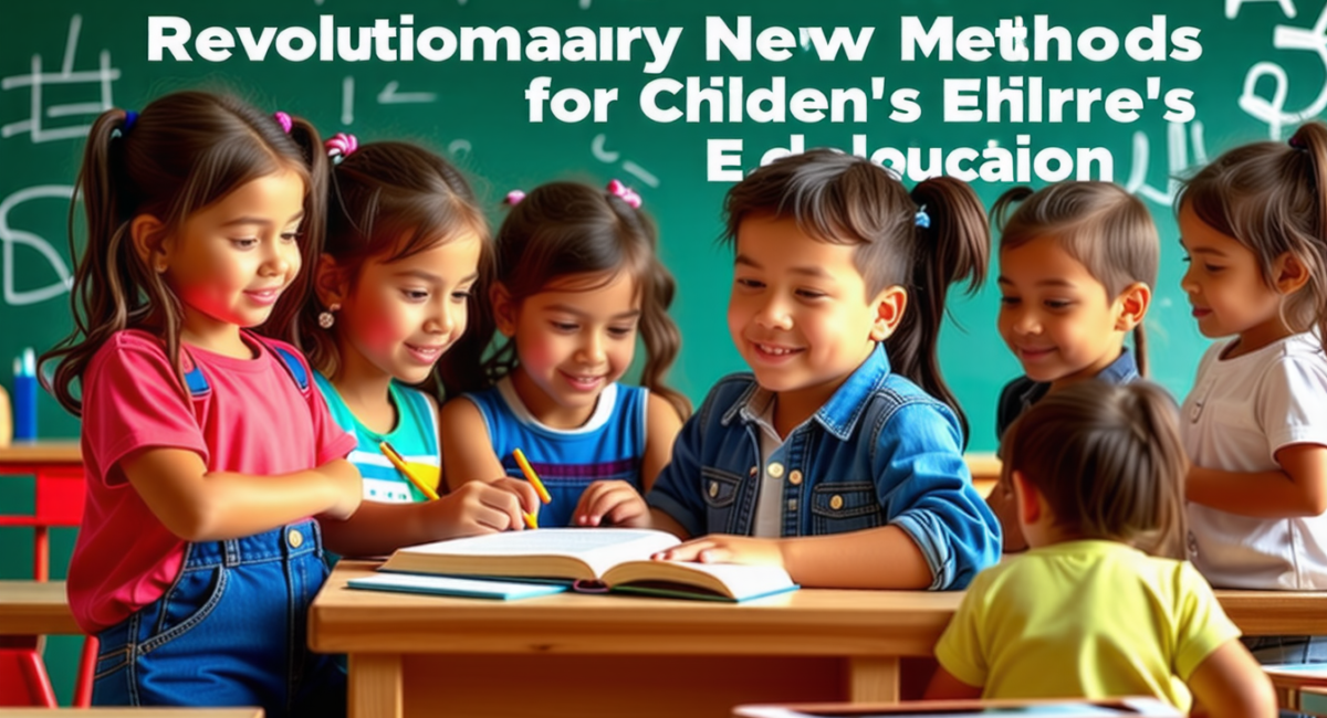 découvrez les nouvelles méthodes révolutionnaires qui vont tout changer pour l'éducation des enfants. révolutionnez l'approche éducative avec nos conseils pratiques et innovants.