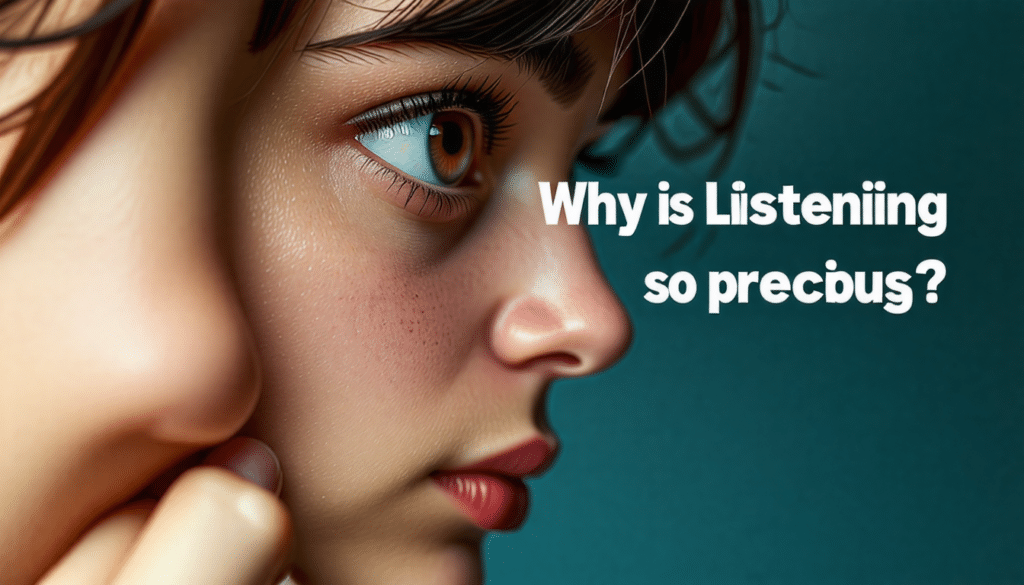 découvrez l'importance de l'écoute dans nos vies et explorez pourquoi elle est si précieuse. apprenez comment l'écoute peut améliorer nos relations et notre bien-être.