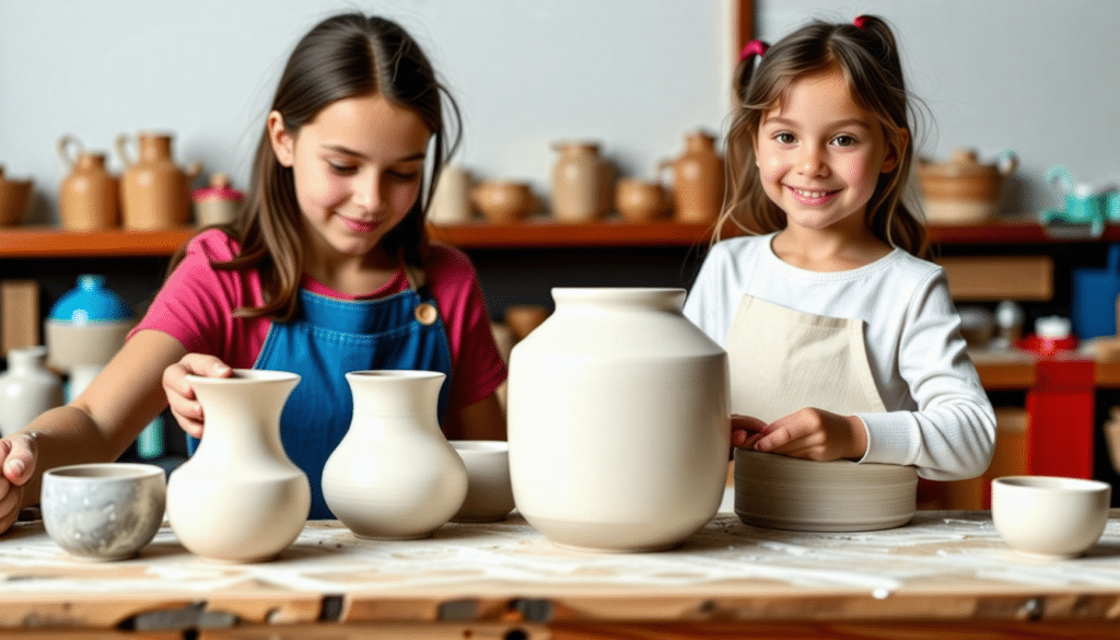 découvrez les avantages d'un atelier de poterie pour les parents et les enfants et apprenez comment cette activité renforce les liens familiaux tout en encourageant la créativité et la relaxation.