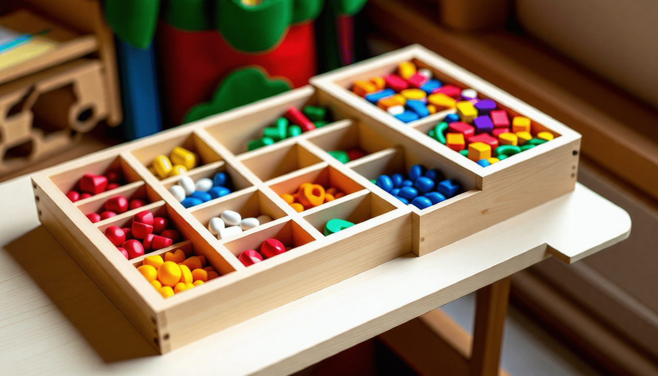 découvrez comment créer une boîte de tri montessori pour votre enfant et lui permettre de développer ses capacités d'observation, de concentration et de motricité fine de manière ludique et éducative.