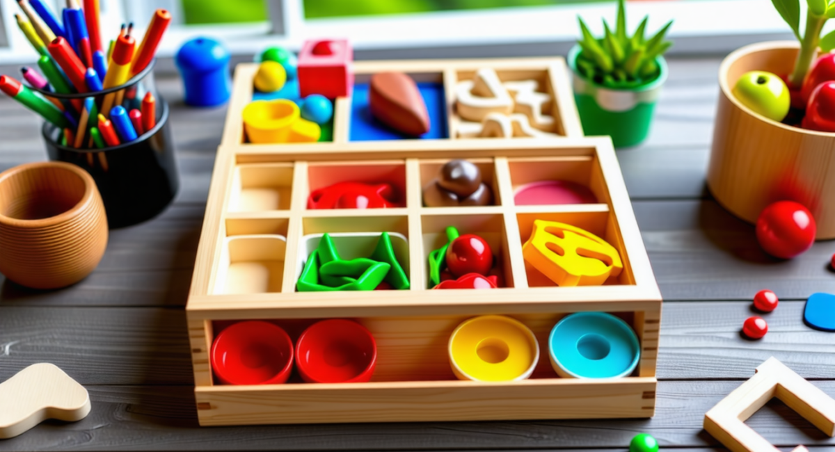 découvrez comment fabriquer une boîte de tri montessori adaptée à l'éveil de votre enfant, avec des activités ludiques et éducatives pour stimuler son développement.