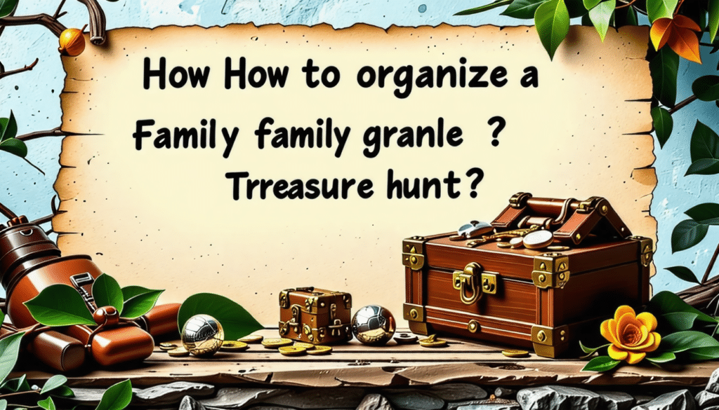 découvrez comment organiser une chasse au trésor en famille et passer un moment inoubliable avec des idées et conseils pratiques pour une organisation réussie.