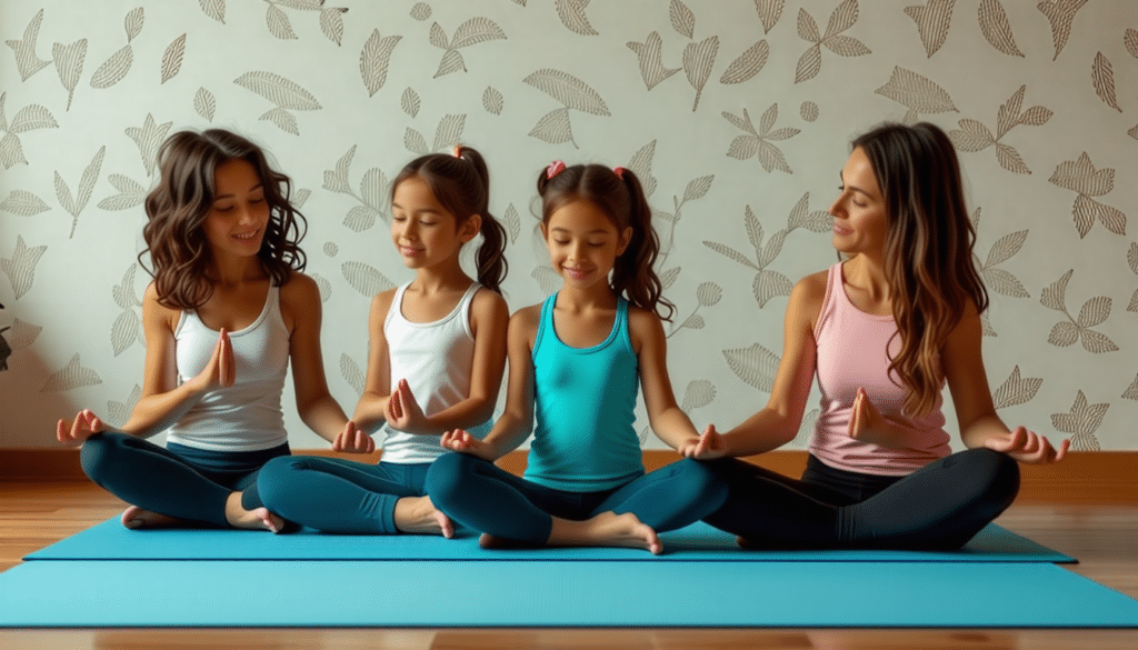 découvrez les bienfaits du yoga en famille et ses avantages pour tous. pratiquer le yoga ensemble, une activité enrichissante et bénéfique pour petits et grands.