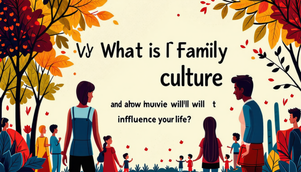découvrez l'importance de la culture familiale et son impact sur votre vie dans cet article inspirant.